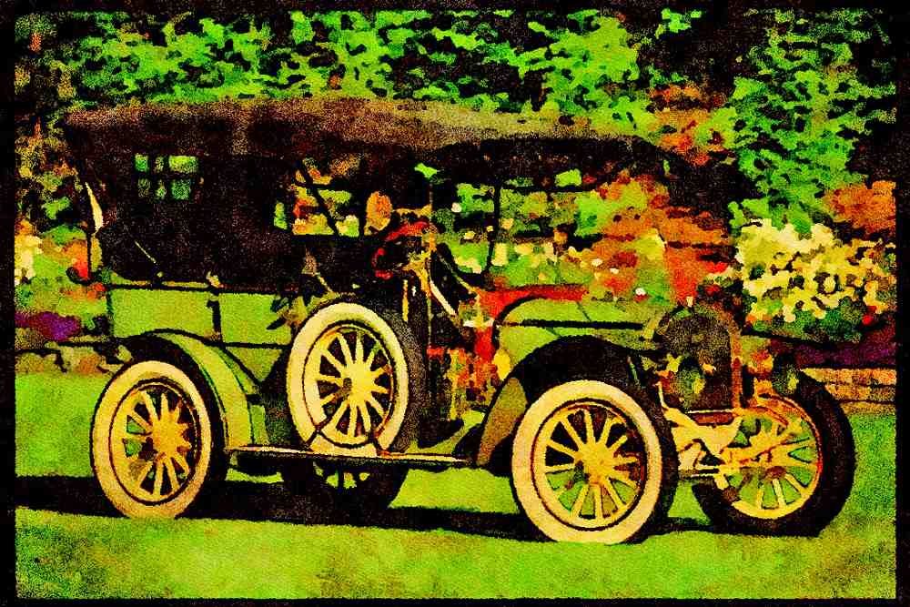 447000 1914 Rambler A4 Limited Edition Watercolour Print