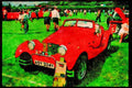 447003 American Kit Car, 1930's Packard Style A4 Limited Edition Watercolour Print