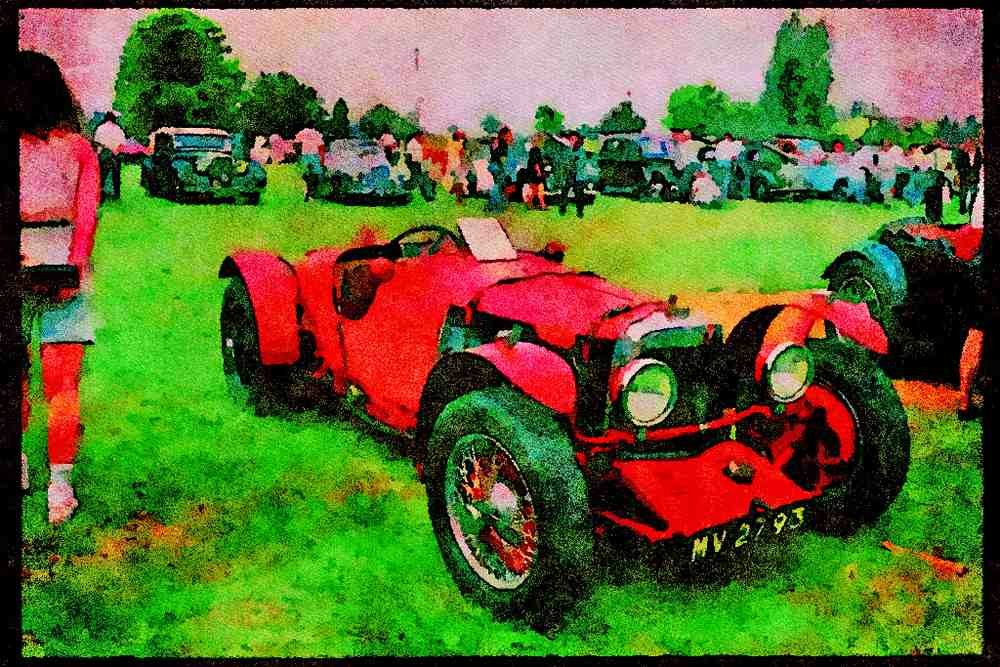 447005 Aston Martin LM10 (Le Mans) A4 Limited Edition Watercolour Print