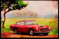 447020 1963 Aston Martin DB5 A4 Limited Edition Watercolour Print