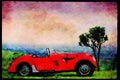 447021 1970's Bizzarini Strada A4 Limited Edition Watercolour Print