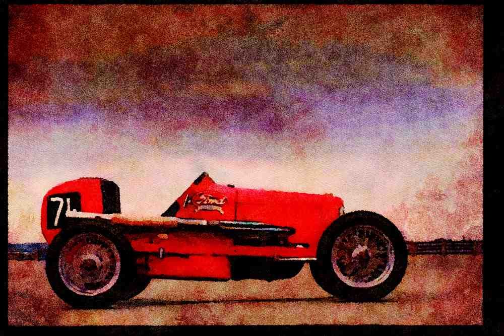 447025 1929 Ford Special A4 Limited Edition Watercolour Print