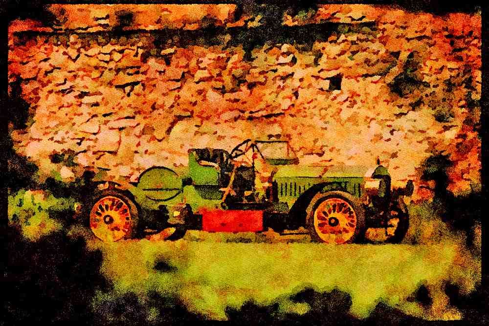 447029 1900's Napier A4 Limited Edition Watercolour Print