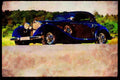 447033 1938 Mercedes 540K A4 Limited Edition Watercolour Print