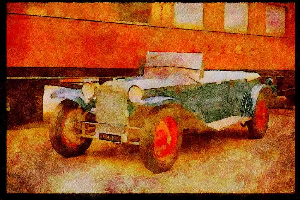 447057 1927 Lancier A4 Limited Edition Watercolour Print