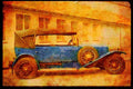 447060 1927 Austro Dailer A4 Limited Edition Watercolour Print