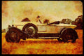 447066 1926 Alvis A4 Limited Edition Watercolour Print