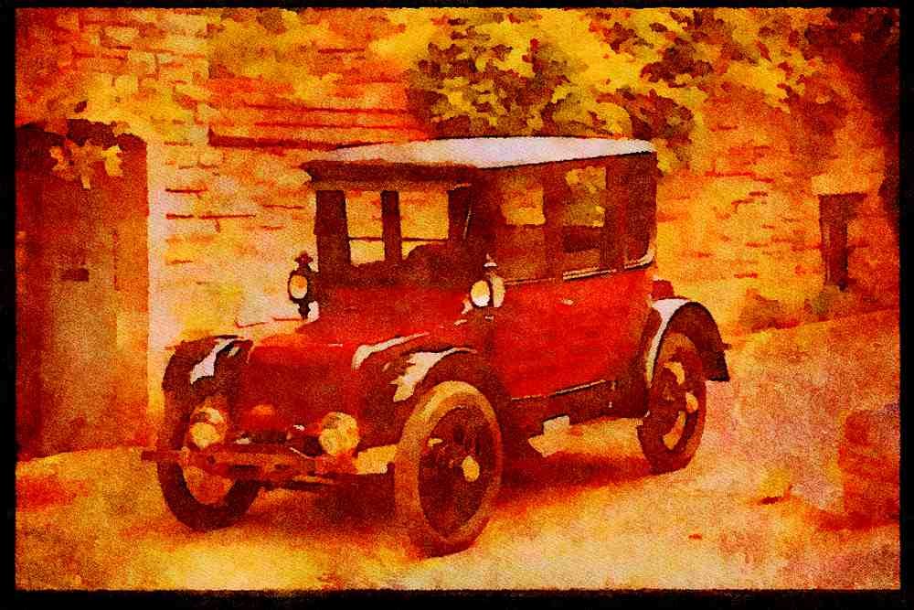 447075 1919 Rauch & Lang A4 Limited Edition Watercolour Print
