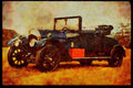 447083 1924 Crossley A4 Limited Edition Watercolour Print