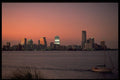 448017 Night Skyline, Miami A4 Photo Print