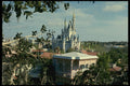 448037 Magic Castle From A Distance, Disney World A4 Photo Print