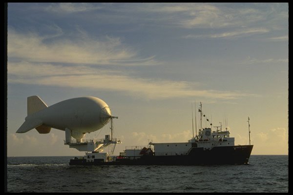 448050 Weather Balloon, Florida Keys A4 Photo Print