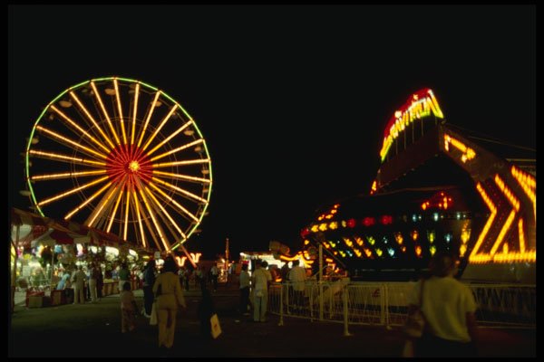 448059 Broward County Fair, Hallandale A4 Photo Print