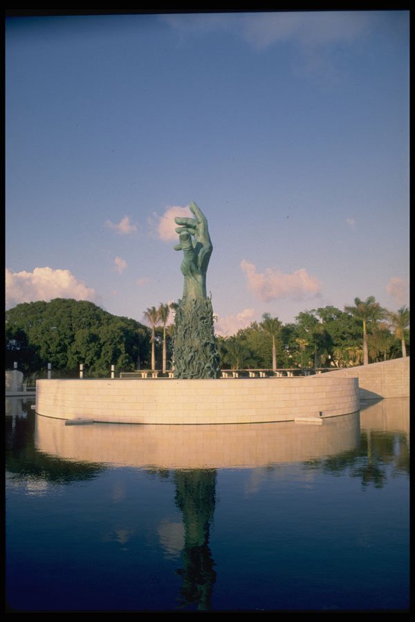 448077 The Holocaust Memorial At Miami Beach A4 Photo Print