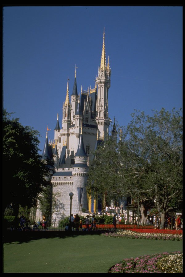 448092 Disney Castle A4 Photo Print