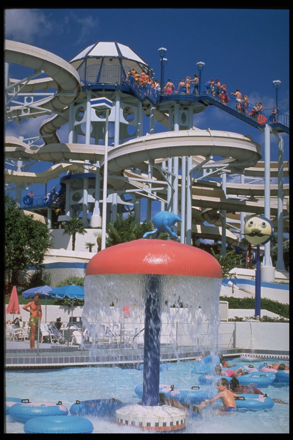 448095 Wet'n Wild, Orlando A4 Photo Print