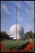 448097 Epcot Center A4 Photo Print