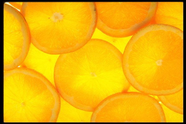 449002 Slices Of Orange A4 Photo Print