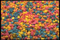 449013 Colored Chocolates A4 Photo Print