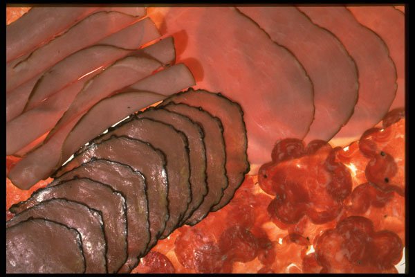 449042 Assorted Cold Cuts A4 Photo Print