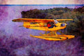 450023 Piper, J 3 Cub On Floats, 1941, Oshkosh, Wisconsin A4 Limited Edition Watercolour Print