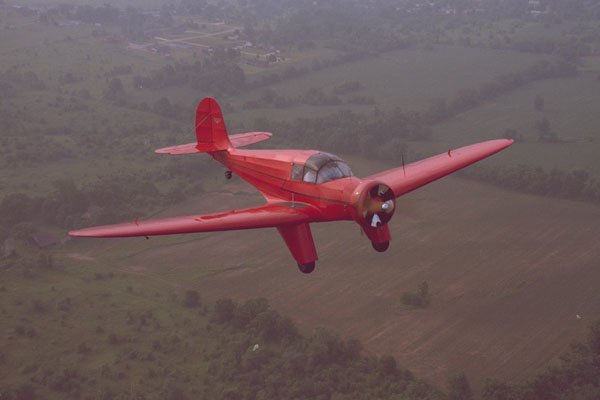 450031 Aeronca, LC, 1937, Middletown, Ohio A4 Photo Print