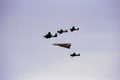 450040 Missing Man Fighter Formation, Oshkosh, Wisconsin A4 Photo Print