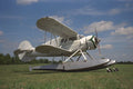 450051 Waco, Cabin Standard, 1937, On Amphibious Floats, Iowa A4 Photo Print