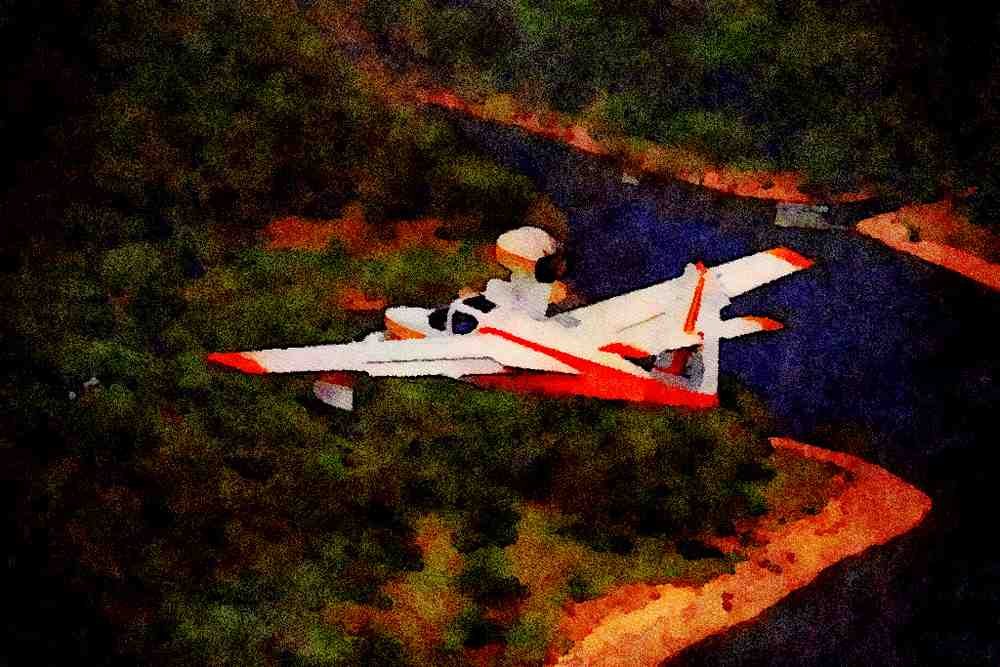 450057 Consolidated, PBY Catalina, 1945, Afton, Oklahoma A4 Limited Edition Watercolour Print