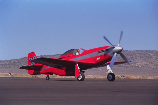450060 North American, P 51D Mustang, World War II, Reno, Nevada A4 Photo Print
