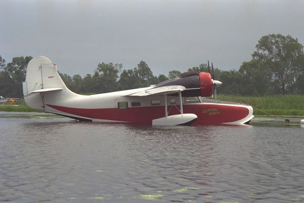 450072 Grumman, Goose, 1958, Oshkosh, Wisconsin A4 Photo Print