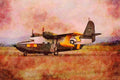 450082 Grumman, Albatross, Santa Rosa, California A4 Limited Edition Watercolour Print