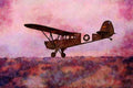 450095 Aeronca, L 3, 1942, Petaluma, California A4 Limited Edition Watercolour Print