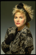 451023 Blonde Hair Tied Up, Winter Look A4 Photo Print