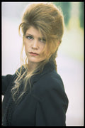 451030 Beehive Style, With Long Tendrils On Sides, Redhead A4 Photo Print