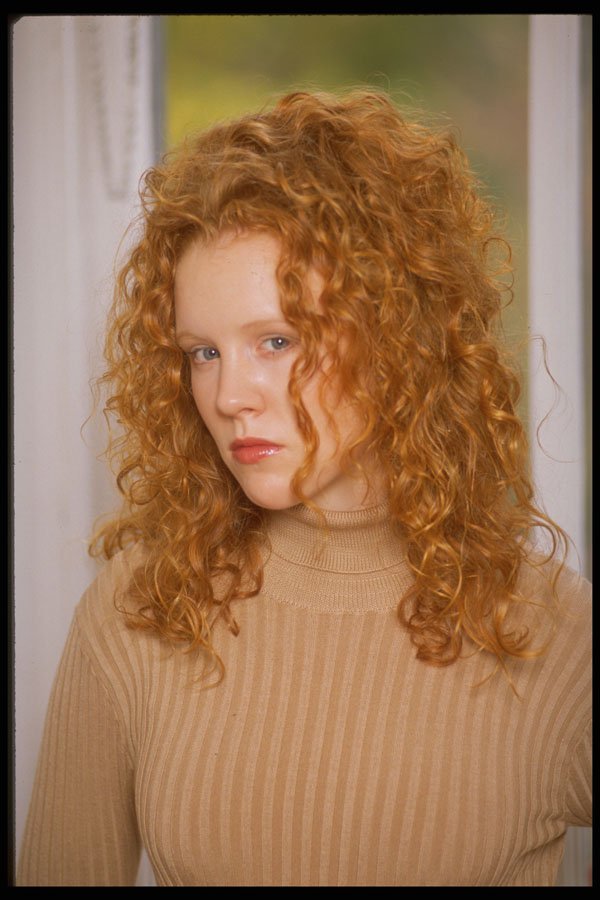 451039 High Fringe Area With Spiral Ringlet Curls A4 Photo Print