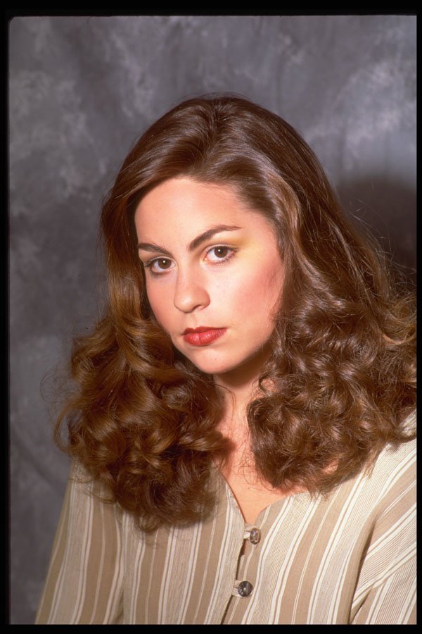 451041 All American Curls, Brunette A4 Photo Print
