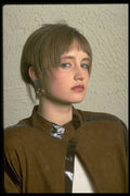 451068 The Wispy Look, Suede Jacket A4 Photo Print
