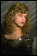 451071 Ring Curls, Evening Look, Long Hair A4 Photo Print