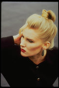 451094 Top Knot Pony tail A4 Photo Print