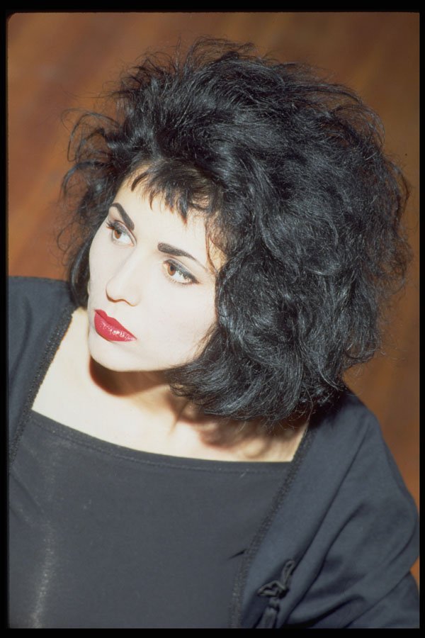 451099 Coal Black Hair, Evening Look A4 Photo Print
