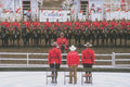 454014 The RCMP Musical Ride, Calgary Stampede, Alberta A4 Photo Print