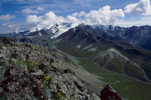 454016 Hoge Pass, Kluane, Yukon A4 Photo Print
