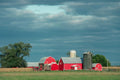 454018 Farm Scene In Stittsville, Ontario A4 Photo Print