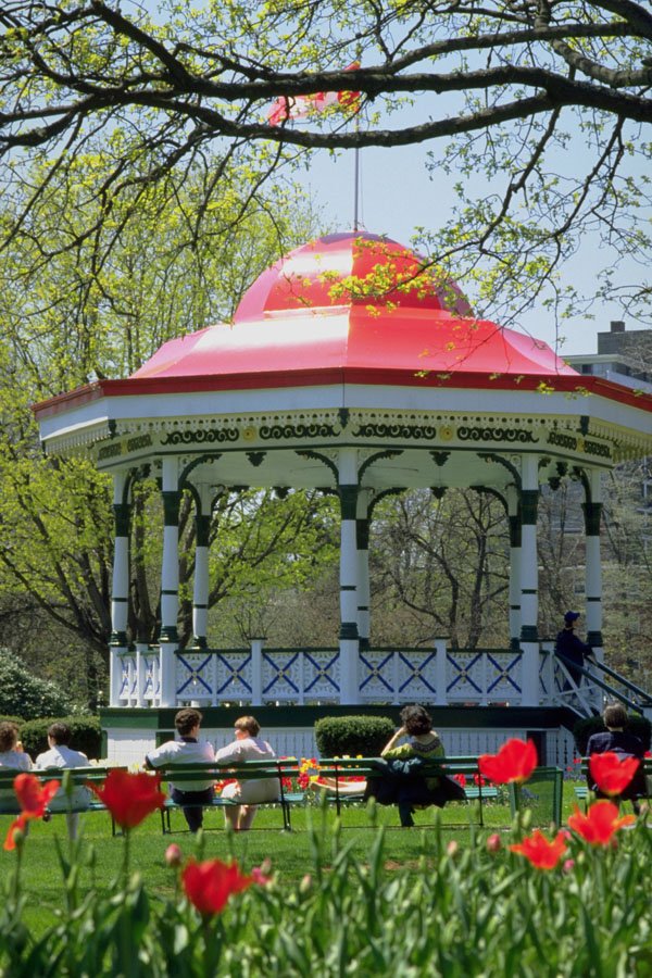 454037 Halifax Public Gardens, Nova Scotia A4 Photo Print