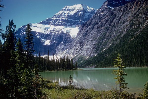 454041 Lake Louise In The Rockies, Alberta A4 Photo Print