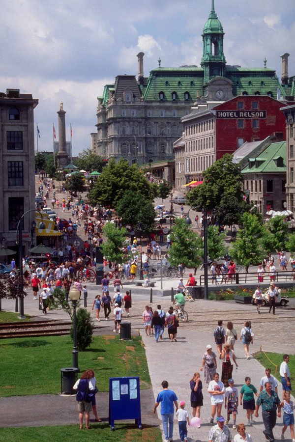 454055 The Place Jacques Cartier , Montreal, Quebec A4 Photo Print