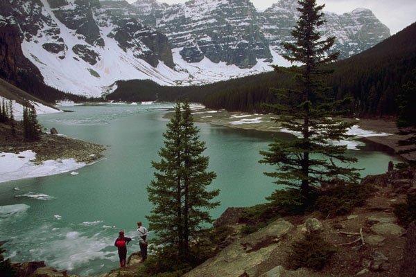 454065 Moraine Lake, British Columbia A4 Photo Print