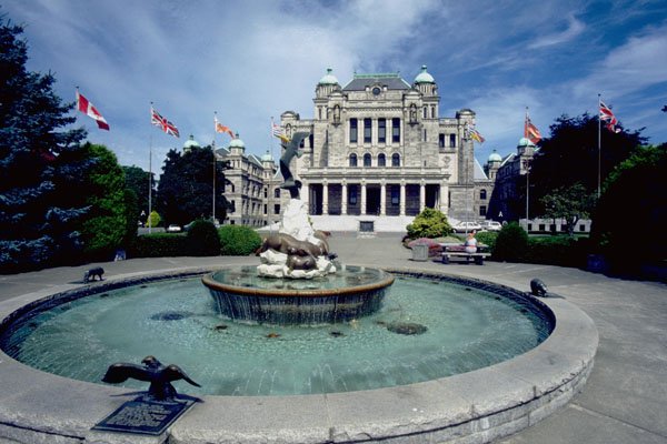 454066 Legislature Building, Victoria, British Columbia A4 Photo Print