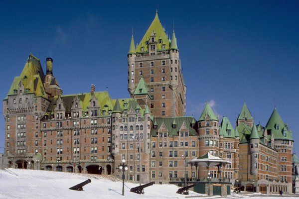 454069 Chateau Frontenac, Quebec City, Quebec A4 Photo Print